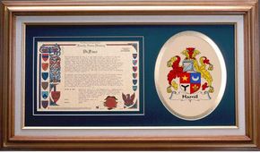 Hamil Clan Crest History Framed Print