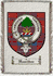 Hamilton Clan Badge Throw Blanket