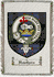 Hawthorn Clan Badge Throw Blanket