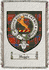 Heggie Clan Badge Throw Blanket