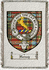 Hervey Clan Badge Throw Blanket