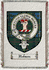 Hobson Clan Badge Throw Blanket