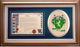 Home Clan Crest History Framed Print