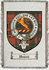 Hosick Clan Badge Throw Blanket
