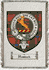 Hossack Clan Badge Throw Blanket