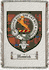Hossick Clan Mackintosh Clan Badge Throw Blanket