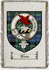 Howe Clan Badge Throw Blanket