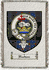 Hudson Clan Badge Throw Blanket