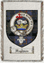 Hughson Clan Badge Throw Blanket
