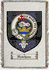 Hutcheon Clan Badge Throw Blanket