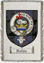 Hutchin Clan Badge Throw Blanket