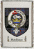 Hutchinson Clan Badge Throw Blanket