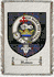 Hutson Clan Badge Throw Blanket