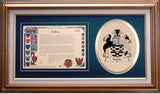 Imrie Clan Crest History Framed Print