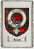 Innes Clan Badge Throw Blanket