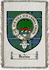 Irvine Clan Badge Throw Blanket