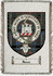 Isaac Clan Macdonald Clanranald Clan Badge Throw Blanket