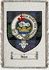 Isles Clan Badge Throw Blanket