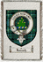 Iverach Clan Badge Throw Blanket