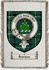 Iverson Clan Mackenzie Clan Badge Throw Blanket