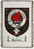 Jamieson Clan Stuart Clan Badge Throw Blanket