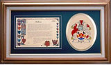 Jarvie Clan Crest History Framed Print