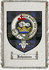 Johnstone Clan Macdonald Clan Badge Throw Blanket