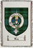 Kay Clan Mackay Clan Badge Throw Blanket
