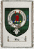 Kay Clan Badge Throw Blanket