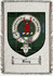 Keay Clan Badge Throw Blanket