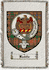 Keddie Clan Munro Clan Badge Throw Blanket