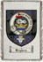 Keighren Clan Badge Throw Blanket