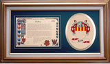 Keith Clan Crest History Framed Print