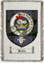 Kellie Clan Badge Throw Blanket
