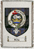 Kelly Clan Badge Throw Blanket