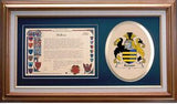 Kenan Clan Crest History Framed Print