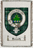 Kenneth Clan Badge Throw Blanket