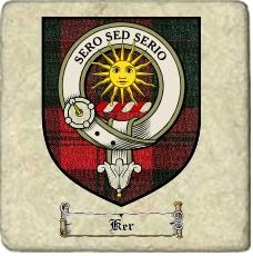 Ker Clan Badge Marble Tile