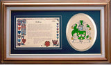 Ker Clan Crest History Framed Print