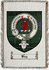 Key Clan Badge Throw Blanket