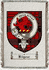 Kilgour Clan Badge Throw Blanket