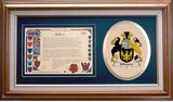 Kilmore Clan Crest History Framed Print