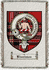 Kinnieson Clan Badge Throw Blanket