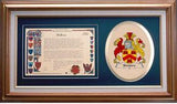 Kintore Clan Crest History Framed Print