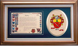 Kirk Clan Crest History Framed Print