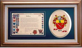 Kirk Clan Crest History Framed Print