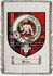 Knox Clan Badge Throw Blanket
