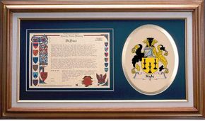 Kyle Clan Crest History Framed Print