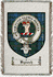 Kynoch Clan Robertson Clan Badge Throw Blanket