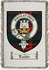 Lachie Clan Badge Throw Blanket